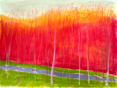 Wolf Kahn Untitled 1990s