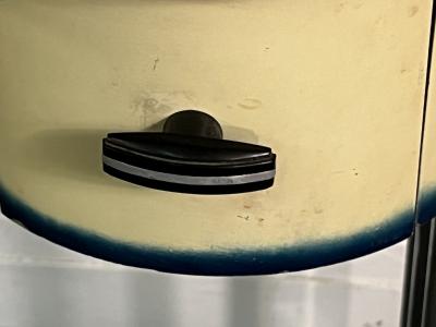 Wolfgang Hoffmann ART DECO MIRROR WOOD AND CHROME VANITY BY WOLFGANG HOFFMAN FOR ROYAL CHROME