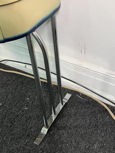 Wolfgang Hoffmann ART DECO MIRROR WOOD AND CHROME VANITY BY WOLFGANG HOFFMAN FOR ROYAL CHROME