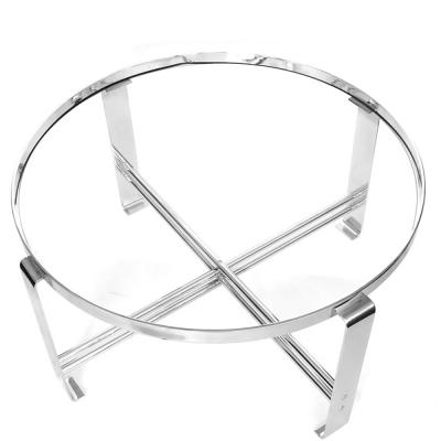 Wolfgang Hoffmann Large Chrome Coffee Table by Wolfgang Hoffmann for Howell Furniture Co 