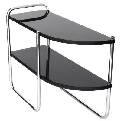 Wolfgang Hoffmann Pair of Streamline Side Tables by Wolfgang Hoffmann for Howell
