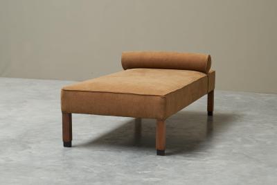 Wonderful Art Deco Daybed in Linen 1930s