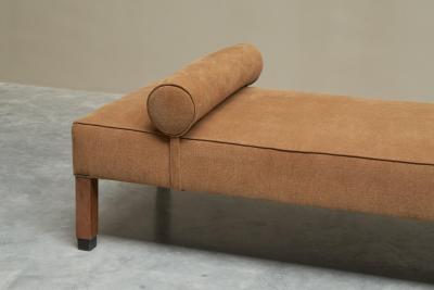 Wonderful Art Deco Daybed in Linen 1930s