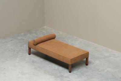 Wonderful Art Deco Daybed in Linen 1930s