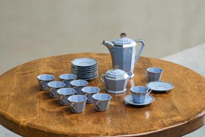 Wonderful Belgian Art Deco Coffee Set 1930s