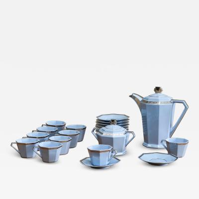 Wonderful Belgian Art Deco Coffee Set 1930s