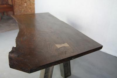 Wonderful Custom Live Edge Table