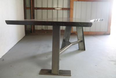 Wonderful Custom Live Edge Table