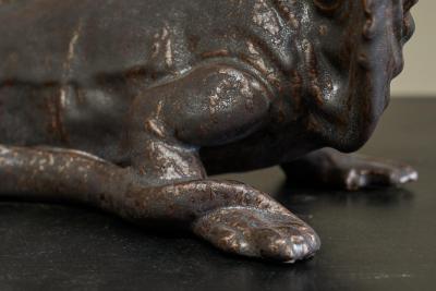Wonderful Glazed Studio Pottery Iguana 1960s