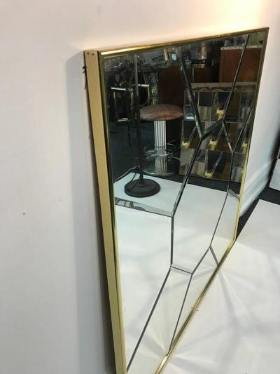 Wonderful Italian Wall Mirror in the Manner of Carvers Guild