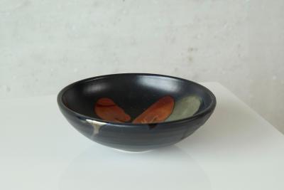 Wonderful Japanese Showa Era Lustre Glazed Studio Pottery Bowl 1960s