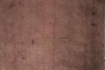 Wonderful Large Faded Plum Color Embroidered Cushion