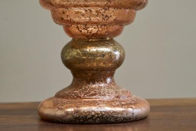 Wonderful Late 19th Century Vase in Weathered Mercury Glass