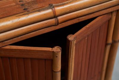 Wonderful Mid Century Cabinet in Bamboo 1960s