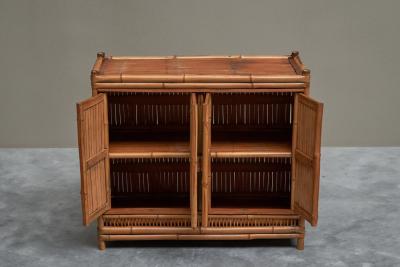 Wonderful Mid Century Cabinet in Bamboo 1960s