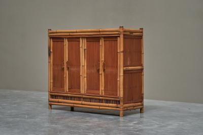 Wonderful Mid Century Cabinet in Bamboo 1960s