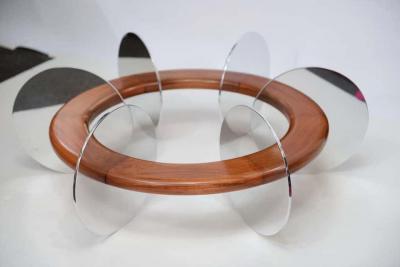 Wood And Metal Coffee Table Design by AUB RY 