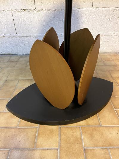 Wood Flower Modular Table Italy 1980s