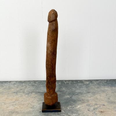Wood Phallus Togo Africa Circa 1920