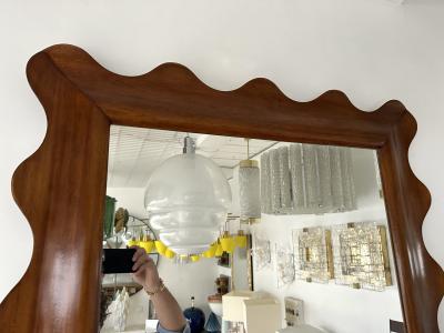 Wood Wave Mirror Italy