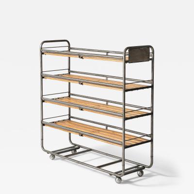 Wood and Metal Bakers Cart