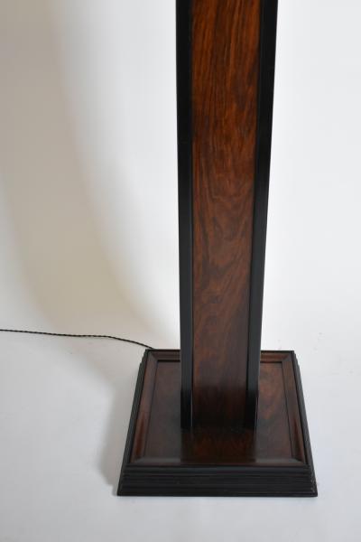 Wood and plaster floor lamp 1930s 