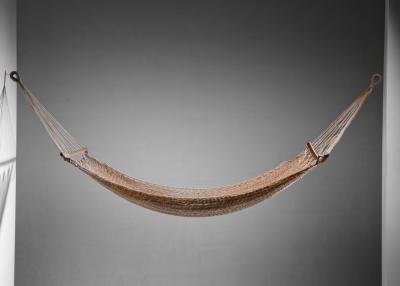 Wood and rope hammock