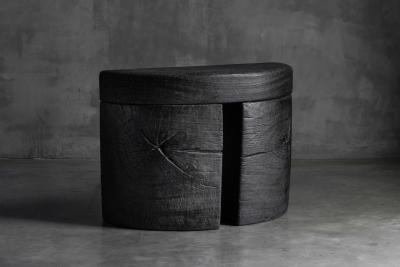 Wooden Bar Element by Mathieu Nab for The Jane Netherlands circa 2014