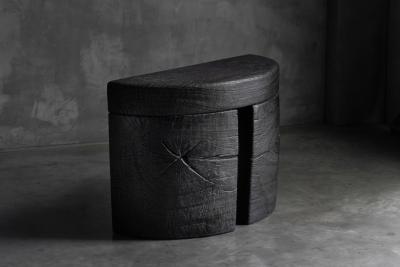 Wooden Bar Element by Mathieu Nab for The Jane Netherlands circa 2014