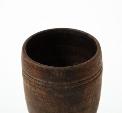 Wooden Hand Turned Cup United States 19th Century