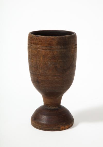 Wooden Hand Turned Cup United States 19th Century