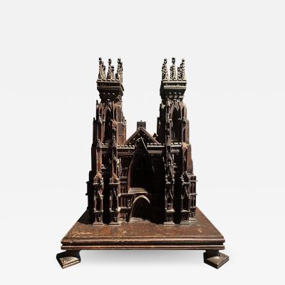 Wooden Maitrise of York Cathedral England 19 th Century