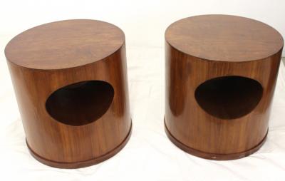 Wooden Mid Century End Tables