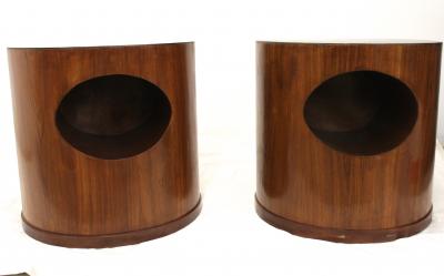Wooden Mid Century End Tables