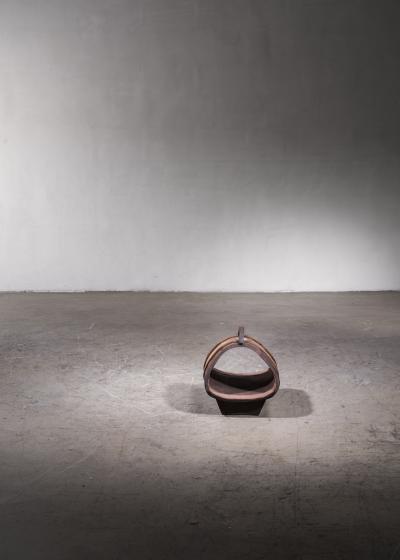 Wooden magazine holder