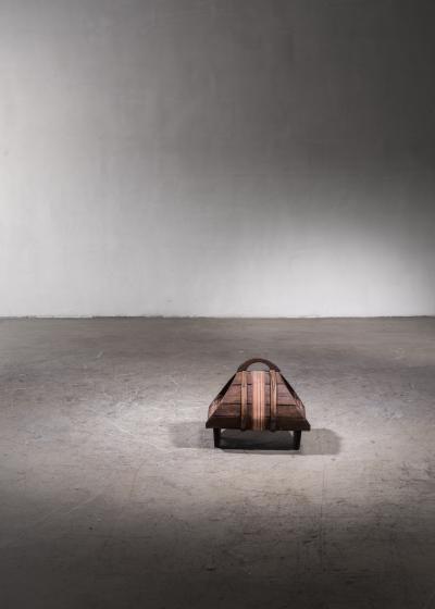 Wooden magazine holder