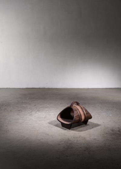 Wooden magazine holder