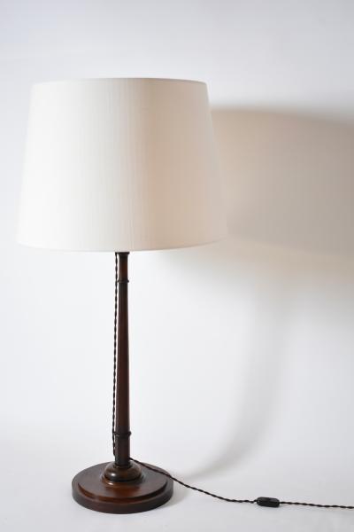 Wooden pyramidal lamp 1920s 