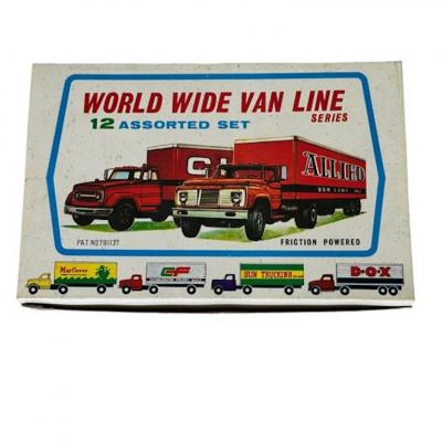 World Wide Van Lines Toy Trucks MIB