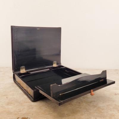 Worn Chinese Export Writing Box circa 1870