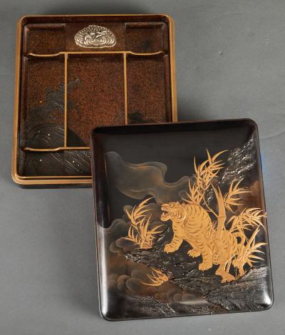 Writing Box Suzuribako and Tray