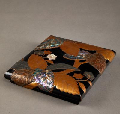 Writing box Suzuribako with Floral Design