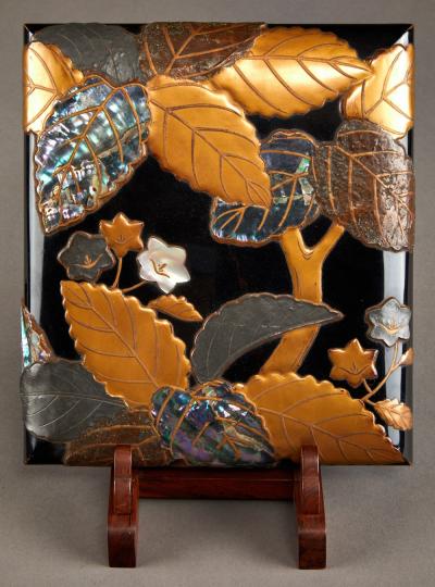 Writing box Suzuribako with Floral Design