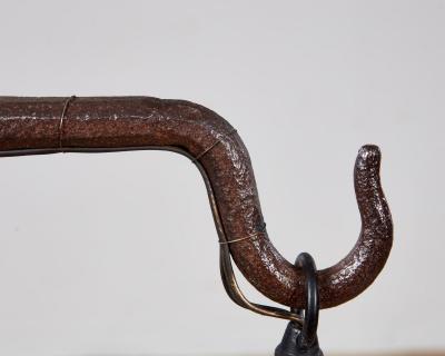 Wrought Iron Hanging Hook Chandelier