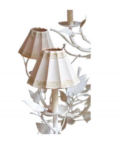 Wrought Iron Tree Branch Bird Chandelier