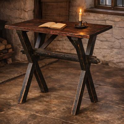 X Frame Tavern Table