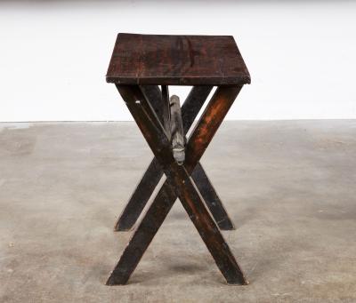 X Frame Tavern Table