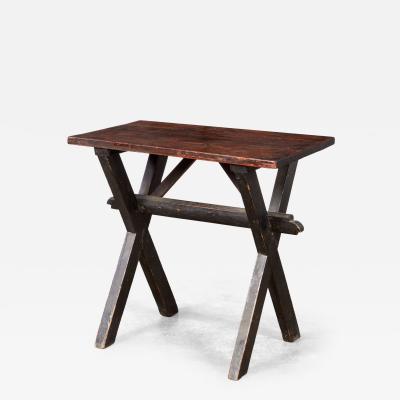 X Frame Tavern Table