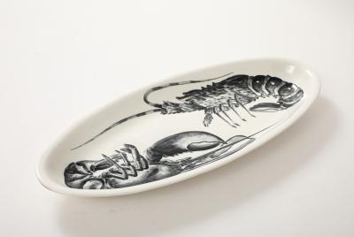 XL Faience d Avrit Lobster Platter