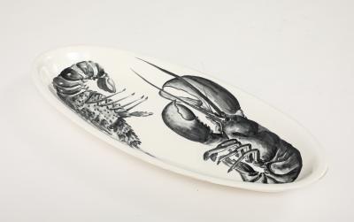 XL Faience d Avrit Lobster Platter